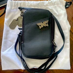 PXG crossbody cactus leather bag (vegan) brand new never used. Purse/travel/